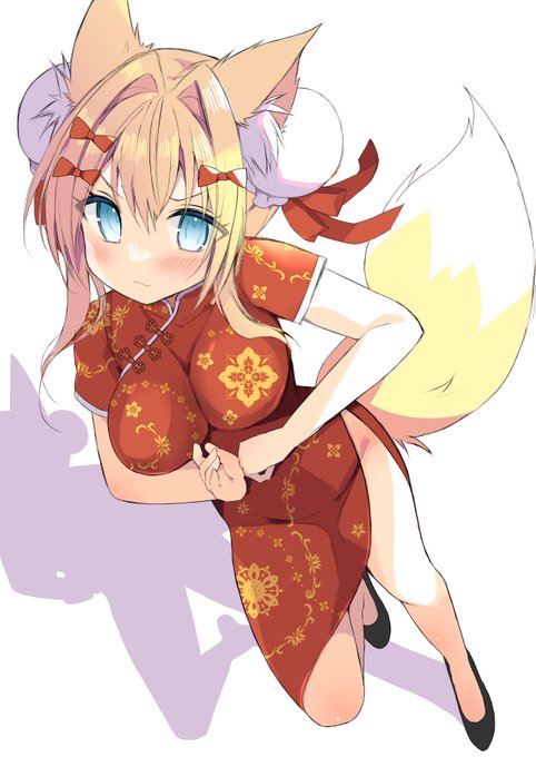 桃まんかけて勝負!🍑🦊 