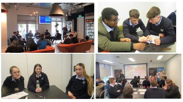 Fiserv welcomed 5th year LCVP and 6th year LCA students from Nenagh College to their workplace. Students experienced a day in the life of a Fiserv worker. They listened to the career journeys of several workers from different levels in the organisation. #community #equality