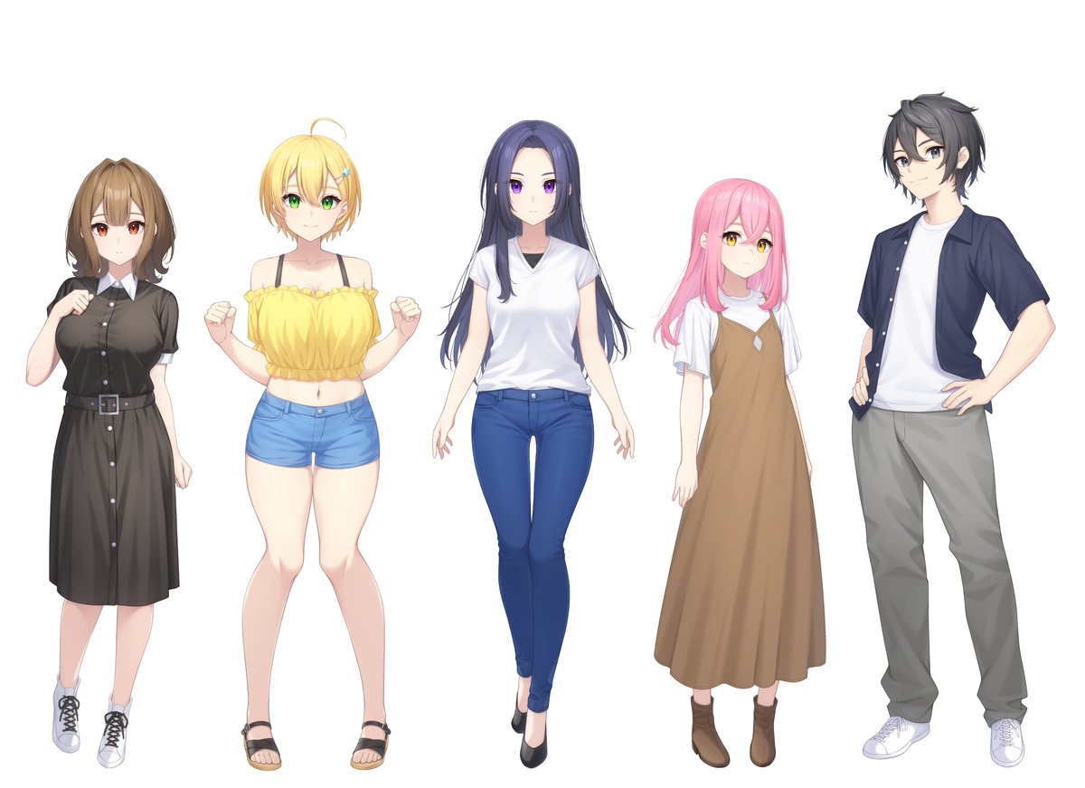 ビジュアルノベルゲーム「アルカディア」にて、キャラクターデザインとイベントCGを担当させていただきました!(1/3)