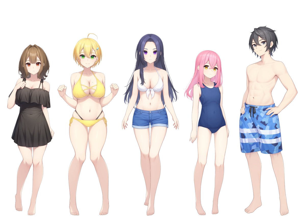 ビジュアルノベルゲーム「アルカディア」にて、キャラクターデザインとイベントCGを担当させていただきました!(1/3)