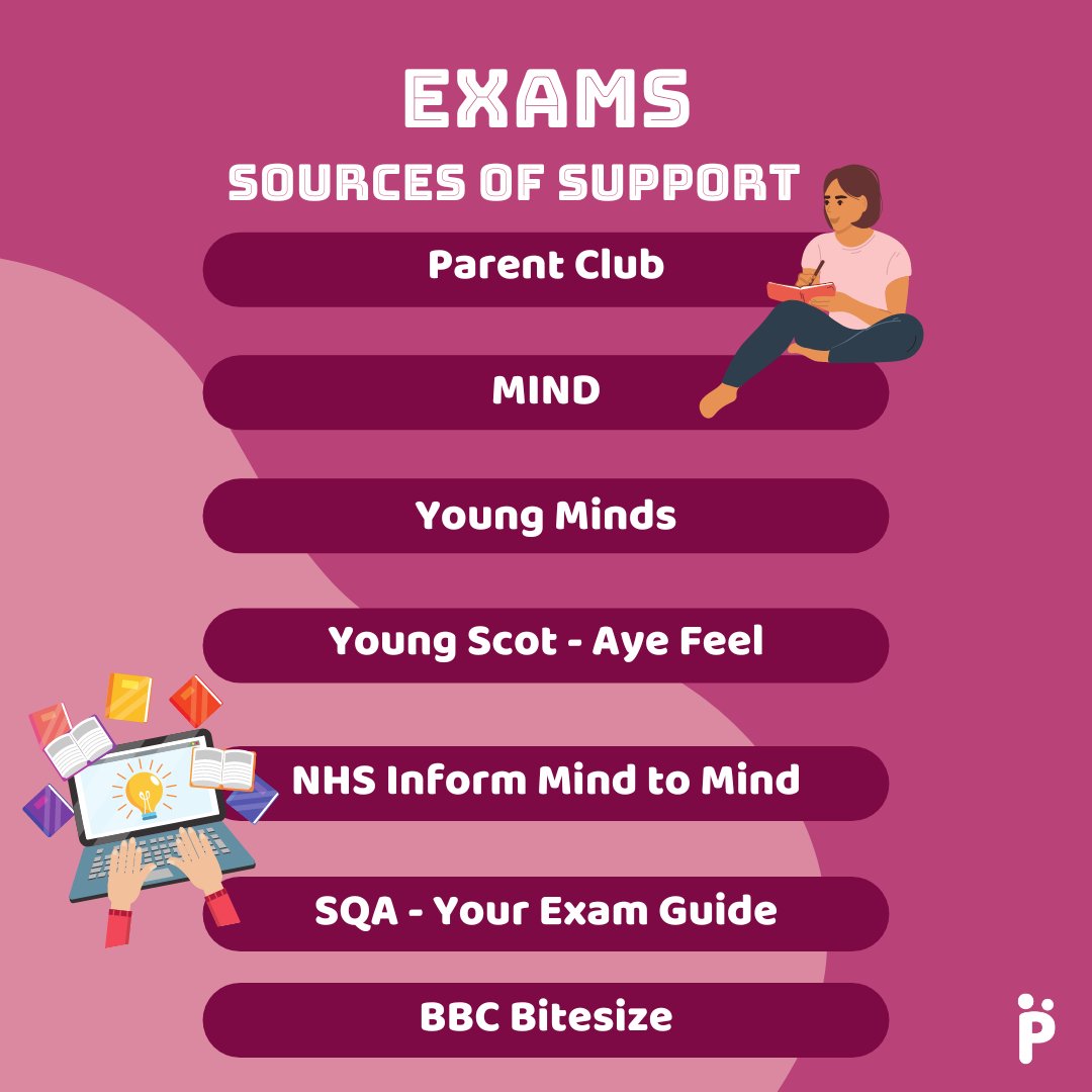 Nobody likes exams. But some teens find them particularly stressful. 

If you have a teen prepping for exams now, check out the handy list of support sources that <a href="/parentclubscot/">Parent Club Scotland</a> have put together to help your teen (and you!) cope with exam stress.

More 👉ow.ly/oXGx50RiPJz