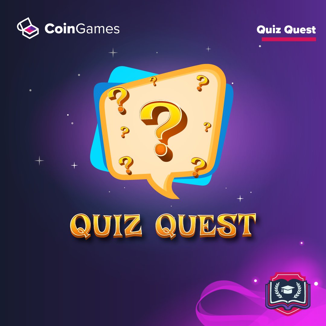 CoingamesAcad's tweet photo. Quiz Quest: Flex Your Gaming Intellect & Win! 

🧠 Ready to demonstrate your gaming prowess? 
Complete the first and second Coingames Academy modules, then open a ticket on our Discord channel to showcase your knowledge. Three random participants will walk away with a rewarding prize of 100 DEGA each! 
Find the link to Discord below: 
📷 https://t.co/Haa2VxjJEG
It's time to flex your gaming intellect and claim your well-deserved recognition. 

Don't miss out on this exciting opportunity! 

#GamingGenius #QuizChallenge #DEGARewards