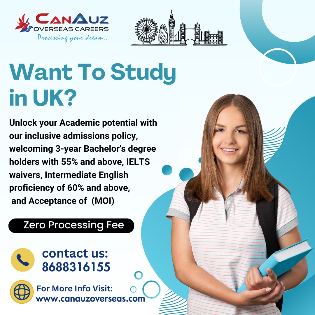 Call us on - 8688316155
🌐canauzoverseas.com
#studyinuk #studyabroad #studyincanada #studyinaustralia #studyinusa #uk #ielts #education #studyoverseas #overseaseducation #study #studentvisa #studyvisa #highereducation #visa #canada #university #studyineurope  #student