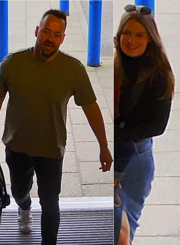 Police are releasing a CCTV image of a man and a woman they would like to speak to in connection with a theft in Norwich.  Do you recognise them? orlo.uk/UXLng