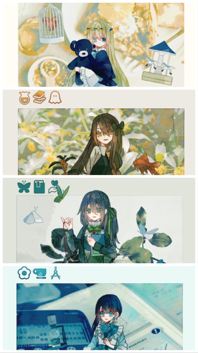 何となくまとめたくなったので!
今まで描いたうちの子の立ち絵です 気になる子はいますか!?🥹 