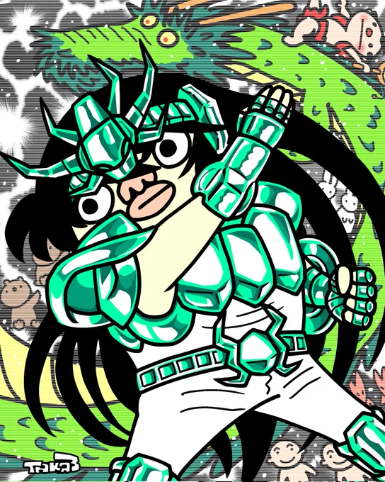本日4/23は『ドラゴンの日』だそうですヨ〜#今日は何の日 #ドラゴンの日 #ドラゴン紫龍 