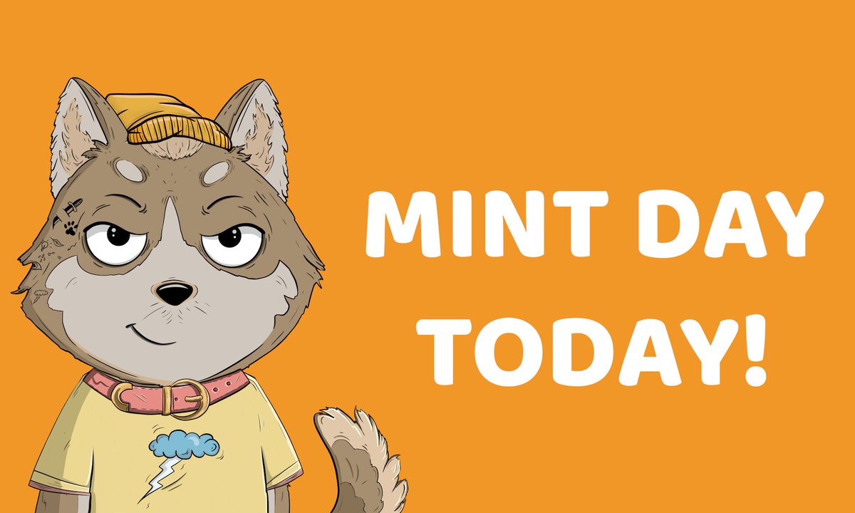 madbearsclub's tweet photo. 🔥Our mint day for Husky Friends has come! It's today at 17:00 UTC!

🏮Our pre-sale will be closed very soon!

💎You can still participate in our pre-sale to get Husky NFT just for 0.05 SOL!

▶️Pre-sale link - https://t.co/fS2rCZCJin.

🚀See you at our mint!

#SolanaCommunity https://t.co/yQ0sVe0lNJ