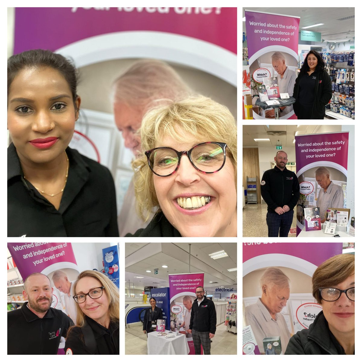 Super excited today to be at @bootsuk Over 60s Reward Events up and down the country! As an approved Boots partner, we couldn't wait to talk to their customers about how personal alarms can support safety and independence. Great effort from the whole team! #healthcare #ageing