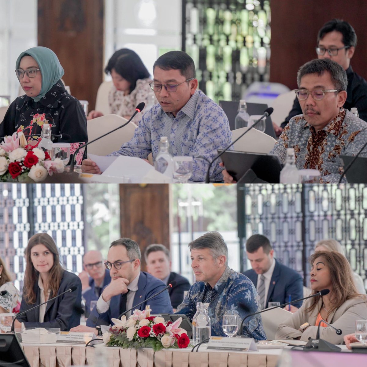 #TeamEurope held talks at @KementerianESDM, focusing on Indonesia’s energy transition preparedness and on the Just Energy Transition Partnership (JETP), an important path towards a greener, cleaner future in the country. #COASI