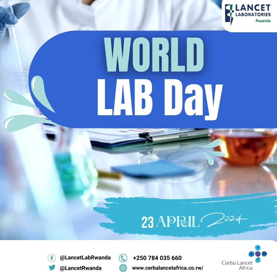 CLRwanda's tweet photo. Happy World Lab Day! Today, we celebrate the incredible work of laboratory professionals around the globe who play a crucial role in healthcare. Thank you for your dedication to accuracy, innovation, and improving patient outcomes. #WorldLabDay #LabHeroes https://t.co/da5eQGlVPj