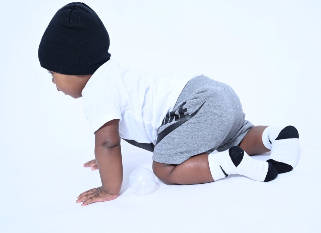 My 📸 on my lil man 😊
#Nikon #Photography
#Nike #JustDoIt 🖤🤍🖤
#BabyModel . Do #Tubi need any #BabyActors in #Baltimore ?😂