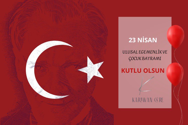 23 Nisan, bir milletin dirilişinin hikayesidir, Atatürk'ün bize armağan ettiği bu bayram, umutların ve hayallerin bayramıdır, Çocuklarımızın gözlerindeki ışıltı, geleceğe dair umudumuzdur.
#karawancare
#23Nisan 
#MustafaKemalAtatürk