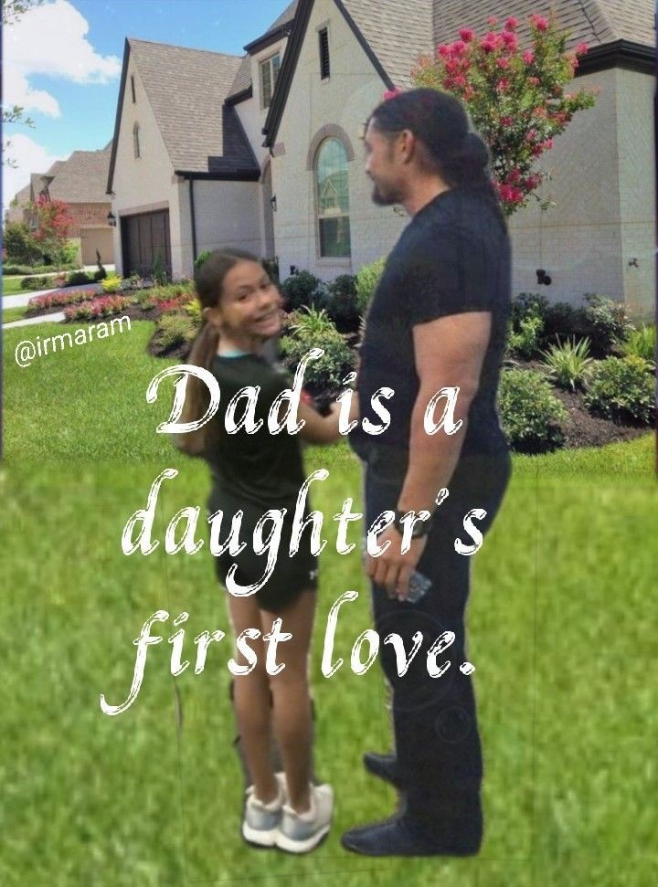 My daddy is my first love 💕💕 💕💕💕💕💕💕💕