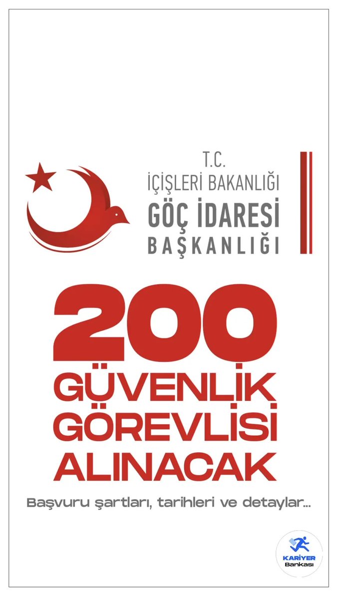 Göç İdaresi 200 Güvenlik Görevlisi Alımı için Rekor Başvuru Bekleniyor kariyerbankasi.net/goc-idaresi-20…