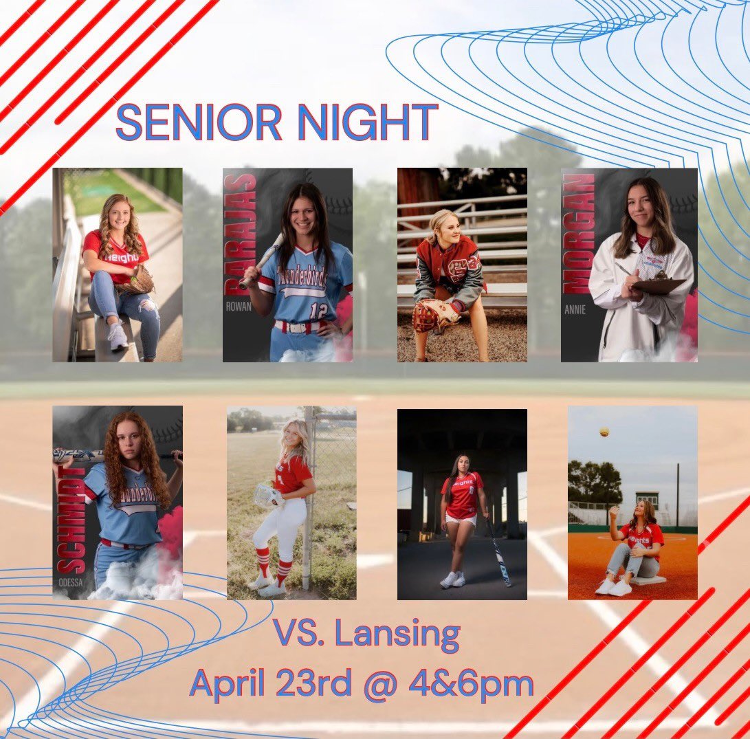 We will be recognizing the seniors between games. Please come out to celebrate these ladies with us!