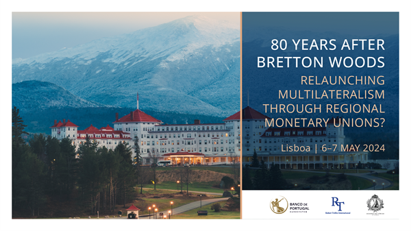 Lisboa, 6-7 May 2024 - "80 Years after Bretton Woods: Relaunching Multilateralism through Regional Monetary Unions?" Coorganised with <a href="/bancodeportugal/">Banco de Portugal</a> and @acadcienciaslx with the support of Fonds Gutt <a href="/ULBruxelles/">Université libre de Bruxelles</a> and @CSFederalismo. Info/registration: bit.ly/49Nh6bq