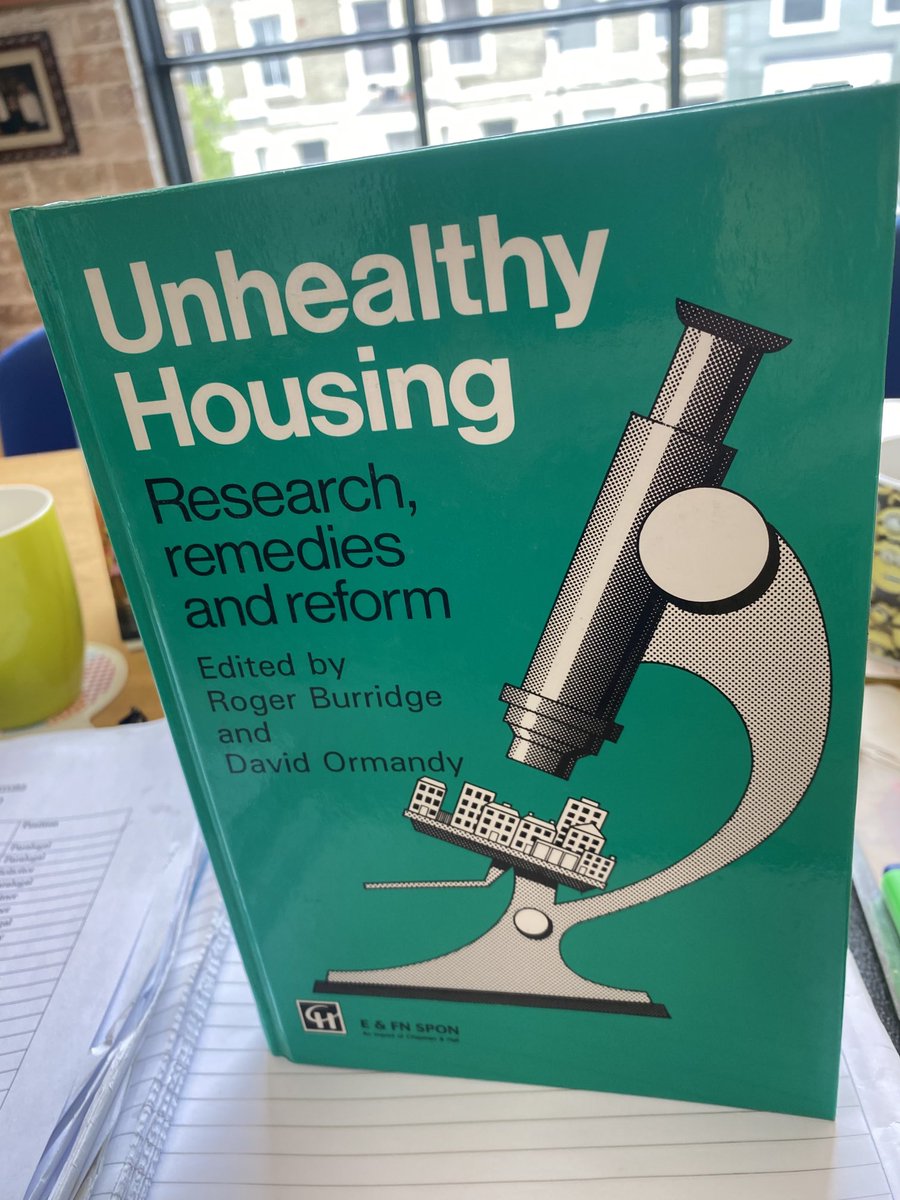 Sad to hear of the passing of David Ormandy. I still use his 1993 book which was one of the first to take the problem of mould seriously.⁦@insidehousing⁩ ⁦@HLPA_UK⁩
