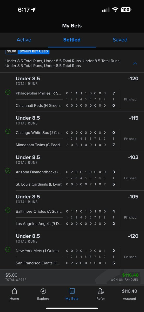 MarloMoneyLine's tweet photo. ✅✅ #fanduel #GamblingTwitter #GamblingX LIKE &amp; FOLLOW https://t.co/enXWFa8c6H
