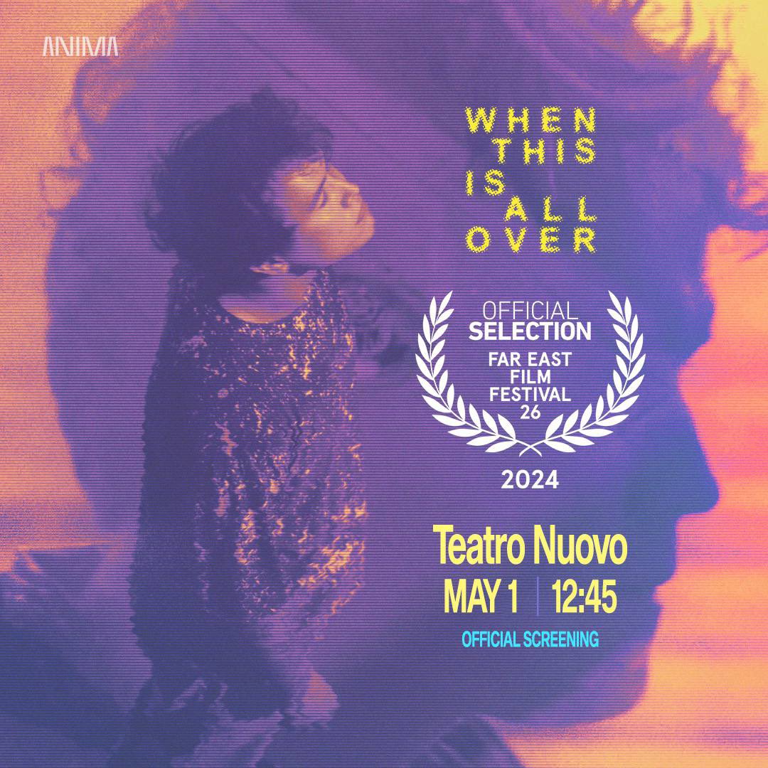 animastudiosph's tweet image. Get ready for the INTERNATIONAL PREMIERE of When This Is All Over at Far East Film Festival!

Catch the in-person screening of this Kevin Mayuga film, starring @karloslabajo__, this May 1 at Teatro Nuovo.

#WhenThisIsAllOver #FEFF26 #FarEastFilmFestival #Udine