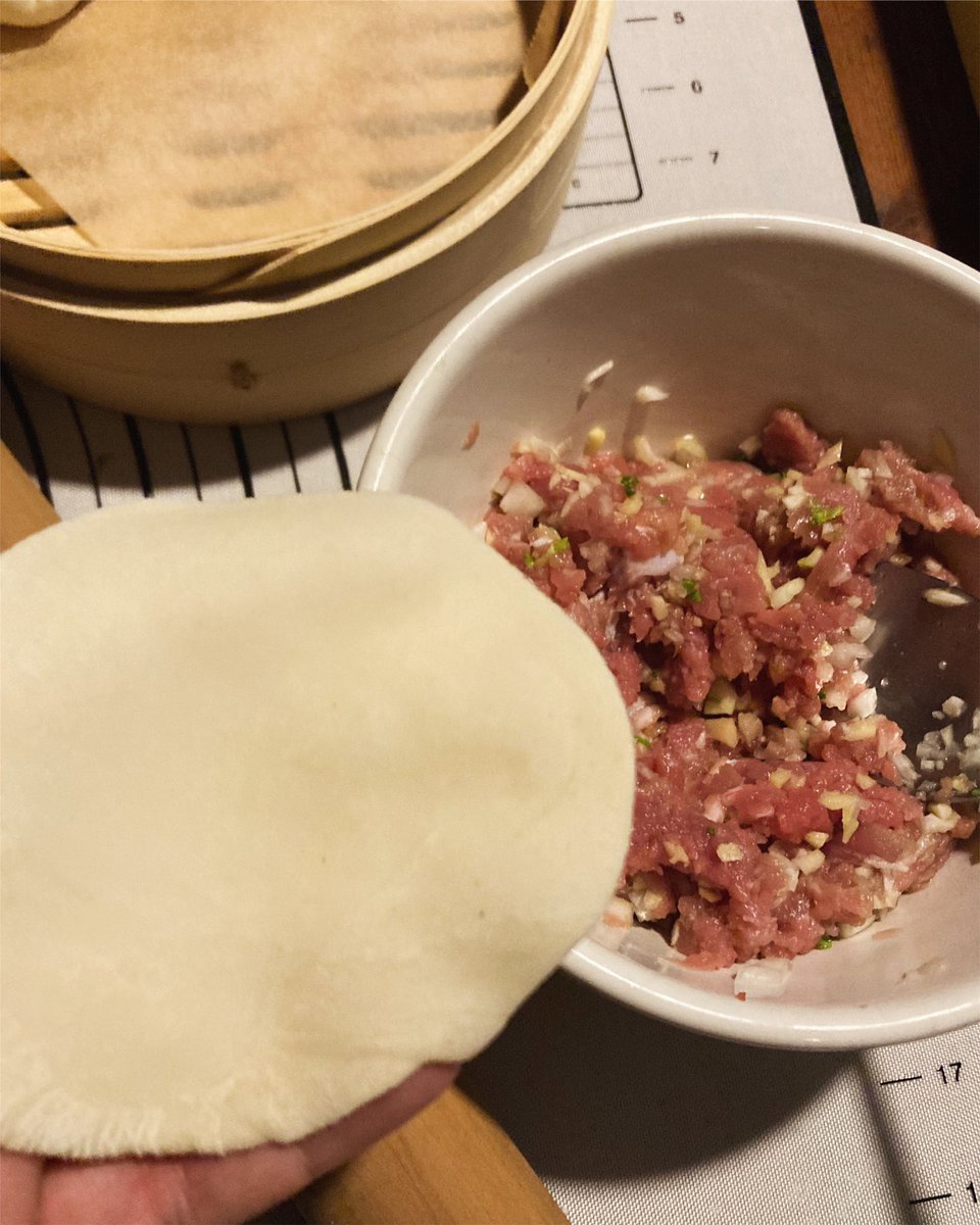 gomichild's tweet image. Filling Gyoza

Pork and Baby Buk Choy Gyoza

#food #foodporn #fromscratch #study