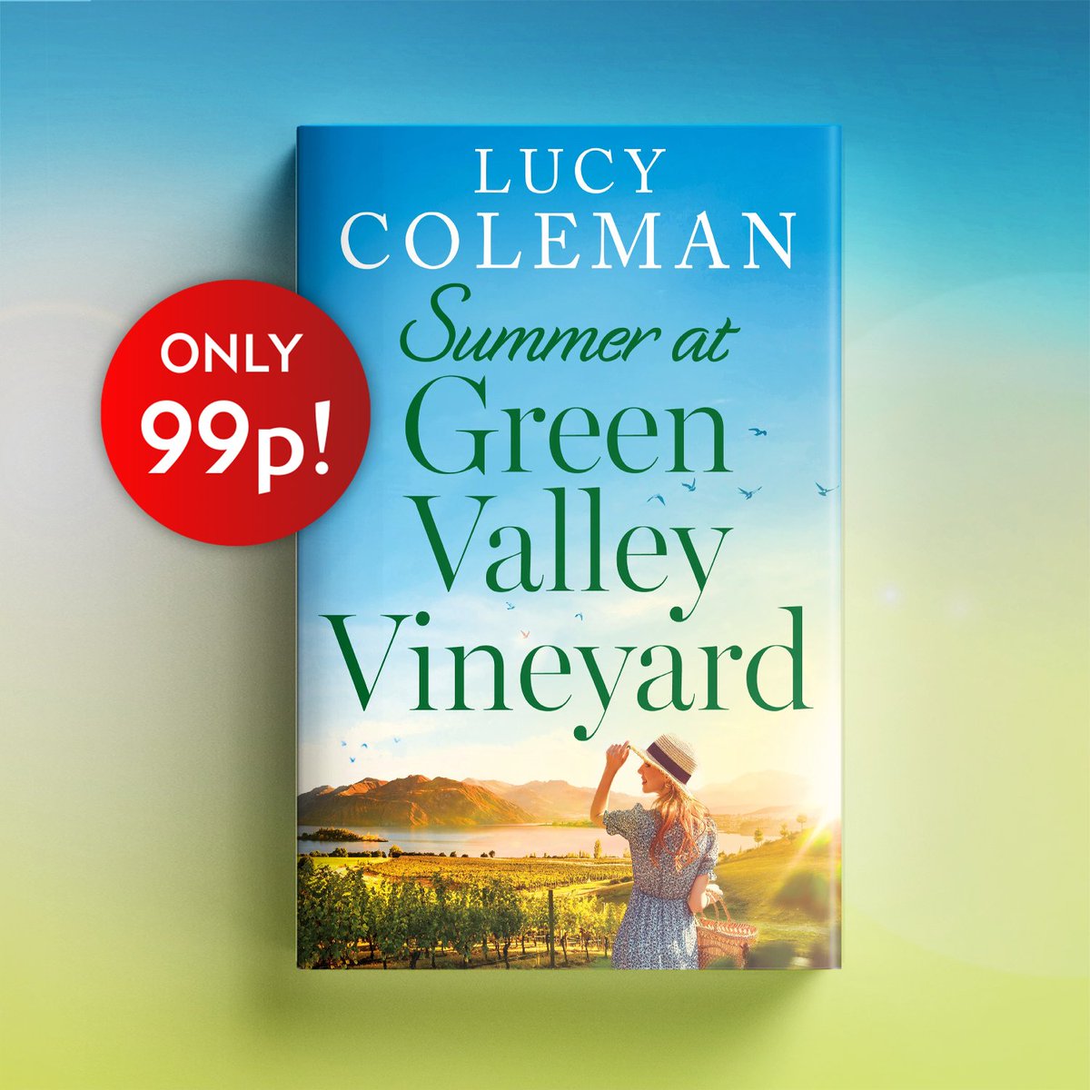 'A deep love story... I loved it... Just a fab read with a perfect ending' Reader Review, ⭐⭐⭐⭐⭐ 'Summer at Green Valley Vineyard' by bestselling @lucycolemanauth is only 99p TODAY! ☀️🍷 Get swept away by this gorgeous summer romance now: loom.ly/wfS6vus