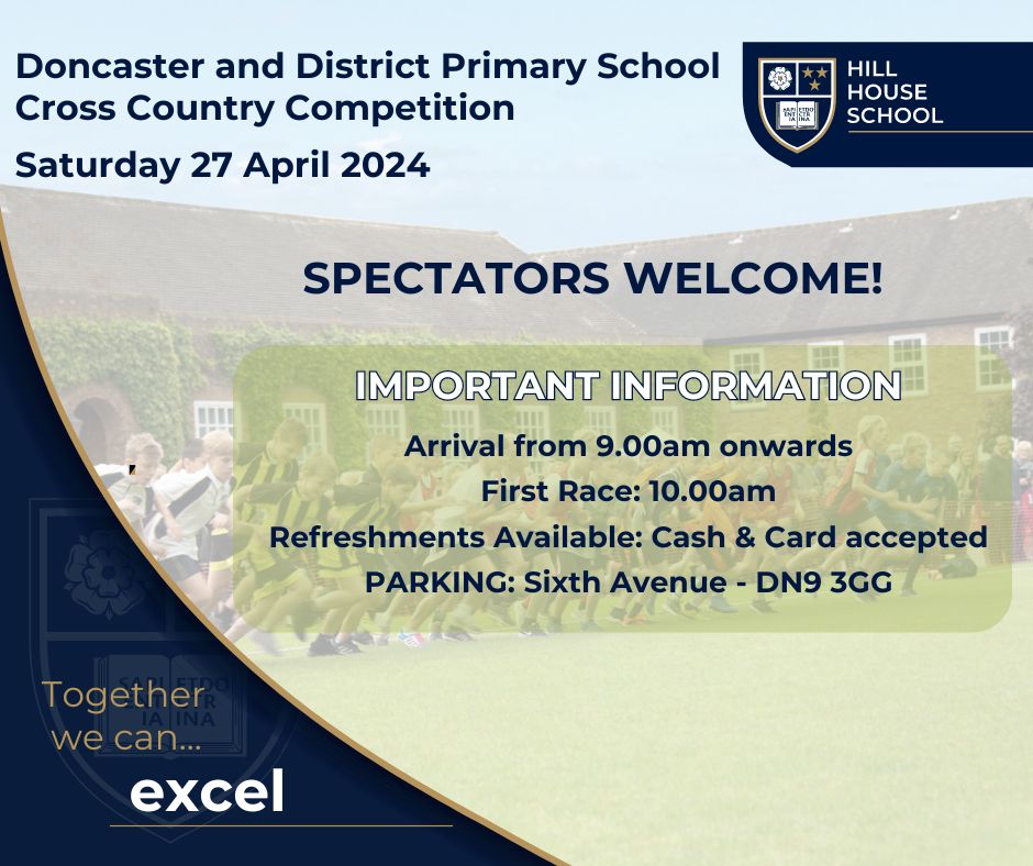 CROSS COUNTRY! 🏃 Not long now until the Cross Country Competition - who's coming!? Final Confirmation emails have been sent out today so check your inboxes! 📩 #DoncasterisGreat #SchoolEvent #CrossCountry
