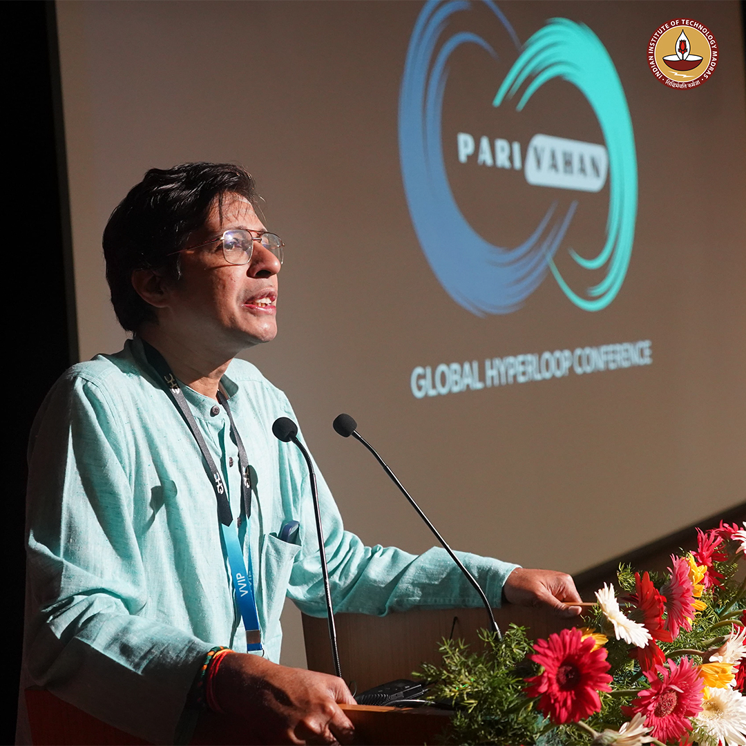 @iitmadras hosted 'Parivahan', India's first-ever Global #hyperloop Conference! Marking a leap in transportation, Hyperloop promises weather-proof, collision-free travel at twice the speed of a plane, with sustainable energy usage. #cif #GHC2024 #transport #innovation #travel