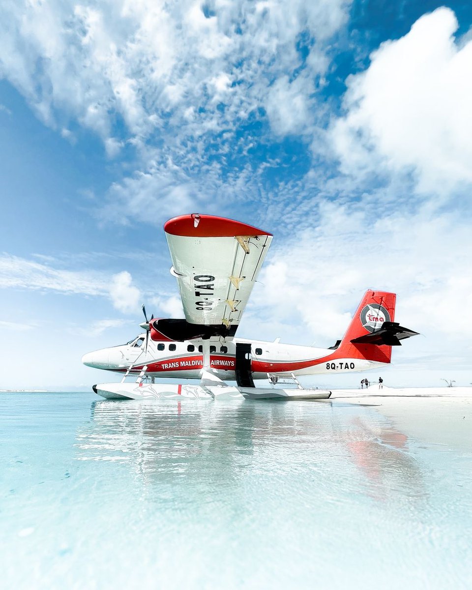 Traffic? What traffic?
Seaplanes are the ultimate way to travel in the Maldives, with an unbeaten view of the garland of islands! 
📷 zexmayn

#MaldivianAdventures #Maldives #VisitMaldives #SunnySideOfLife #SeaplaneLife #MaldivesByAir