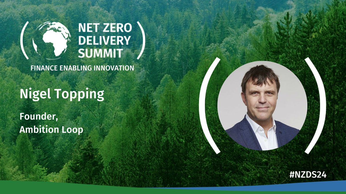 We are delighted to announce that @topnigel, Founder of Ambition Loop, will be speaking at the Net Zero Delivery Summit on 4 June. Join us to look at the practical actions businesses can take in the transition to #NetZero 🌍 Register: bit.ly/3UcSkgi