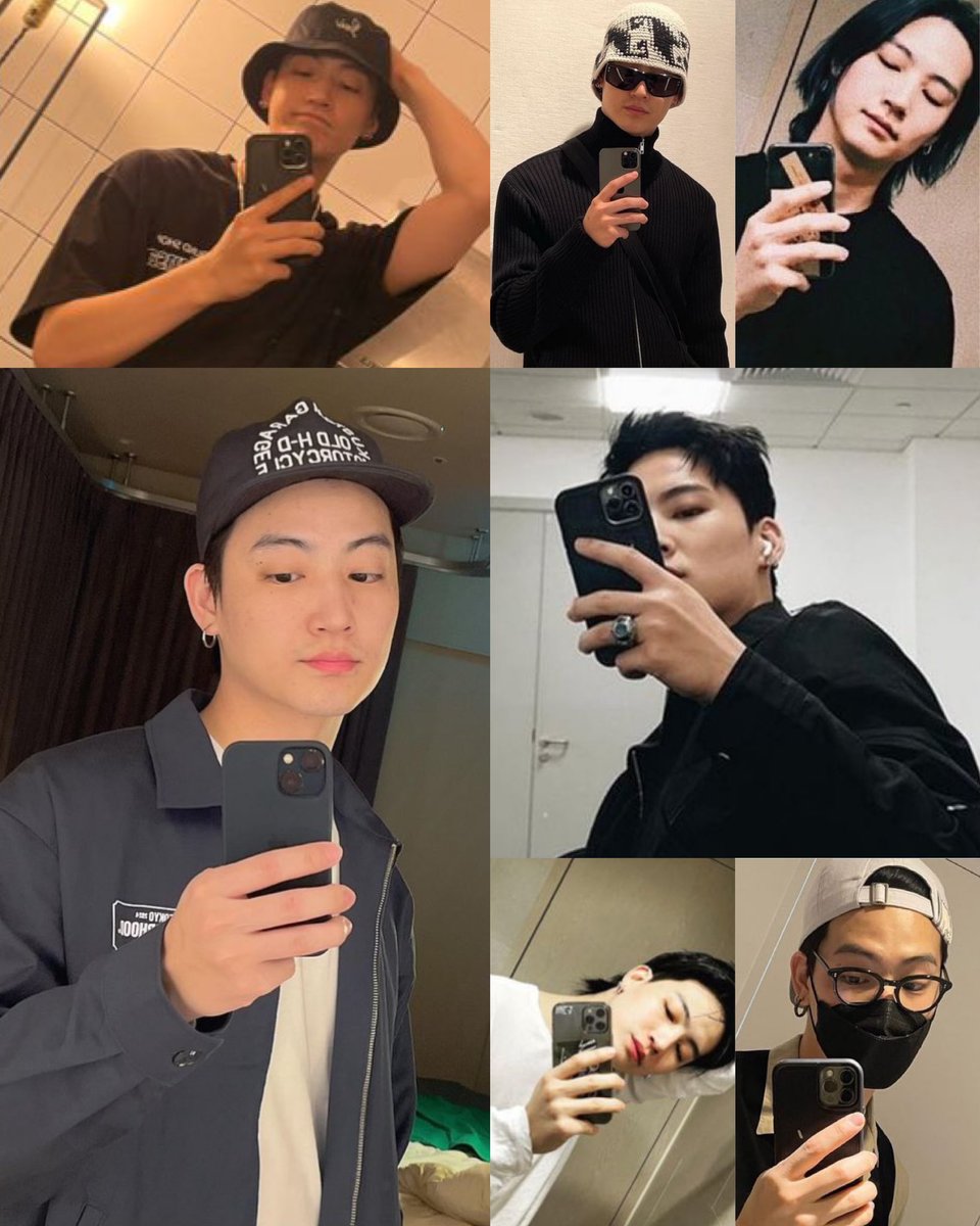 jaebeom’s mirror selfies; an appreciation tweet
