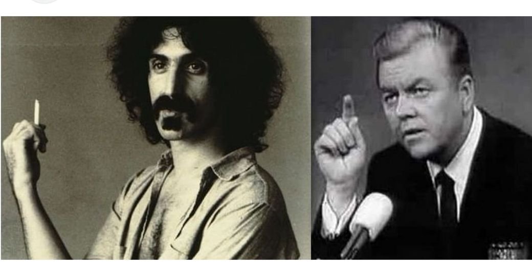 Nel 1966, l'aggressivo e  conservatore conduttore televisivo con una gamba di legno Joe Pyne (sostenitore della guerra in Việt Nam, ridicolizzatore di hippies, femministe, omosessuali) intervistò Frank Zappa.
Con aria provocatoria Pyne gli chiese:
'Allora, Frank, tu hai i…