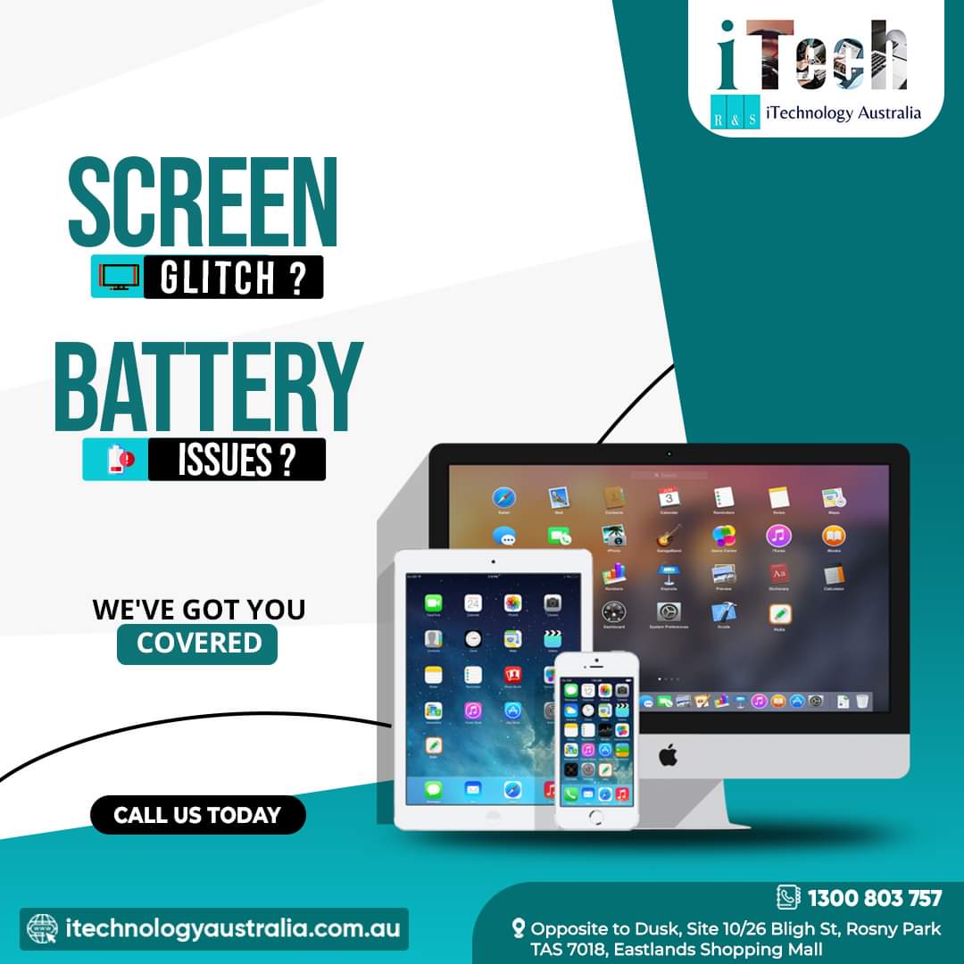 🔧 Tech Issues? Quick Fix Here! 🔧

Screen glitches or battery blues? We've got the solution! Fast, reliable repairs to keep you powered up and glitch-free. 

Contact us now! 📞

📞1300 803 757
🌐itechnologyaustralia.com.au

#techrepair