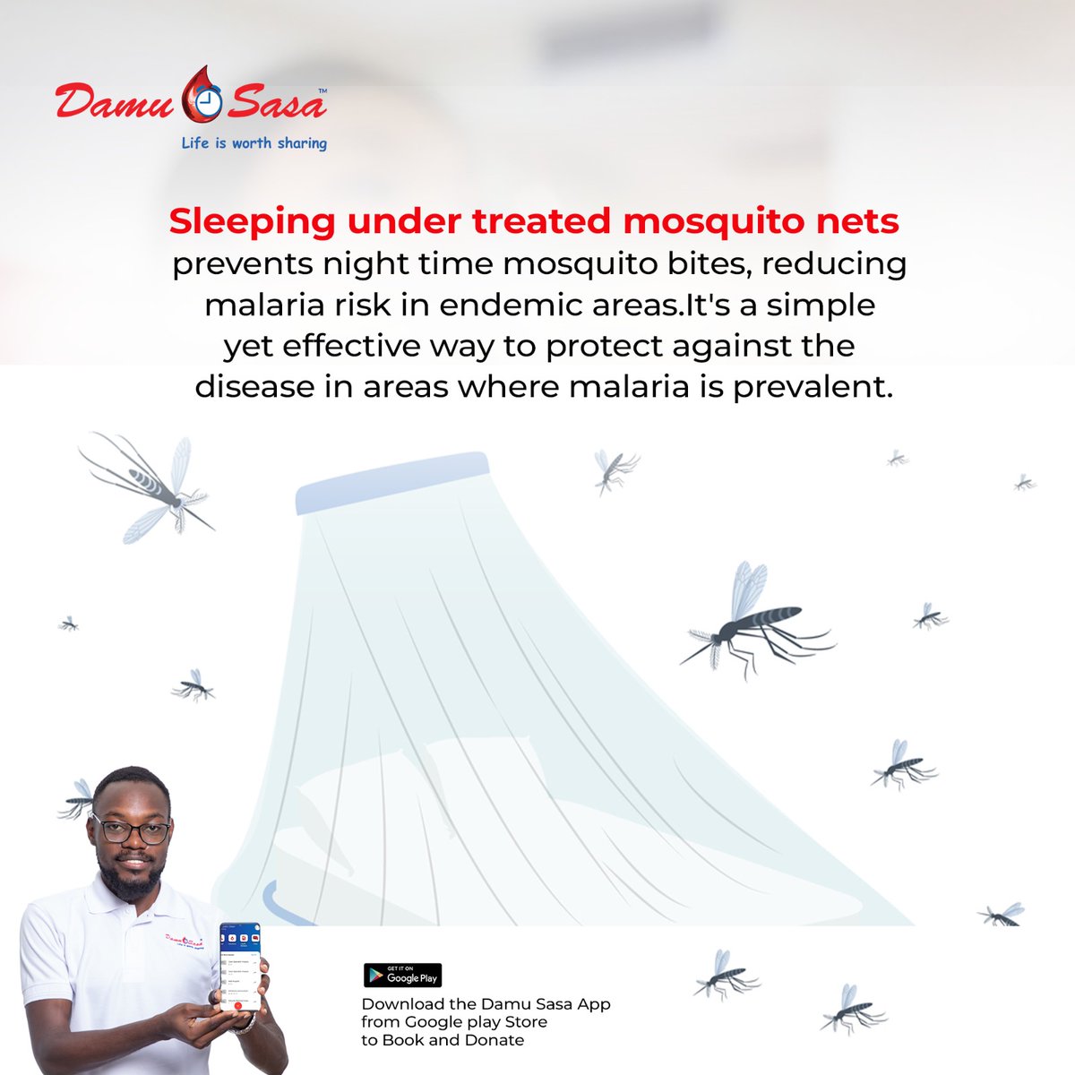 damu_sasa's tweet photo. Make a difference today by using our Damu Sasa App to locate your nearest blood donation center and donate blood to save a mother and child in need.
#MalariaPrevention #BloodScreening
#SafeBloodDonation https://t.co/Jh68K67XPU
