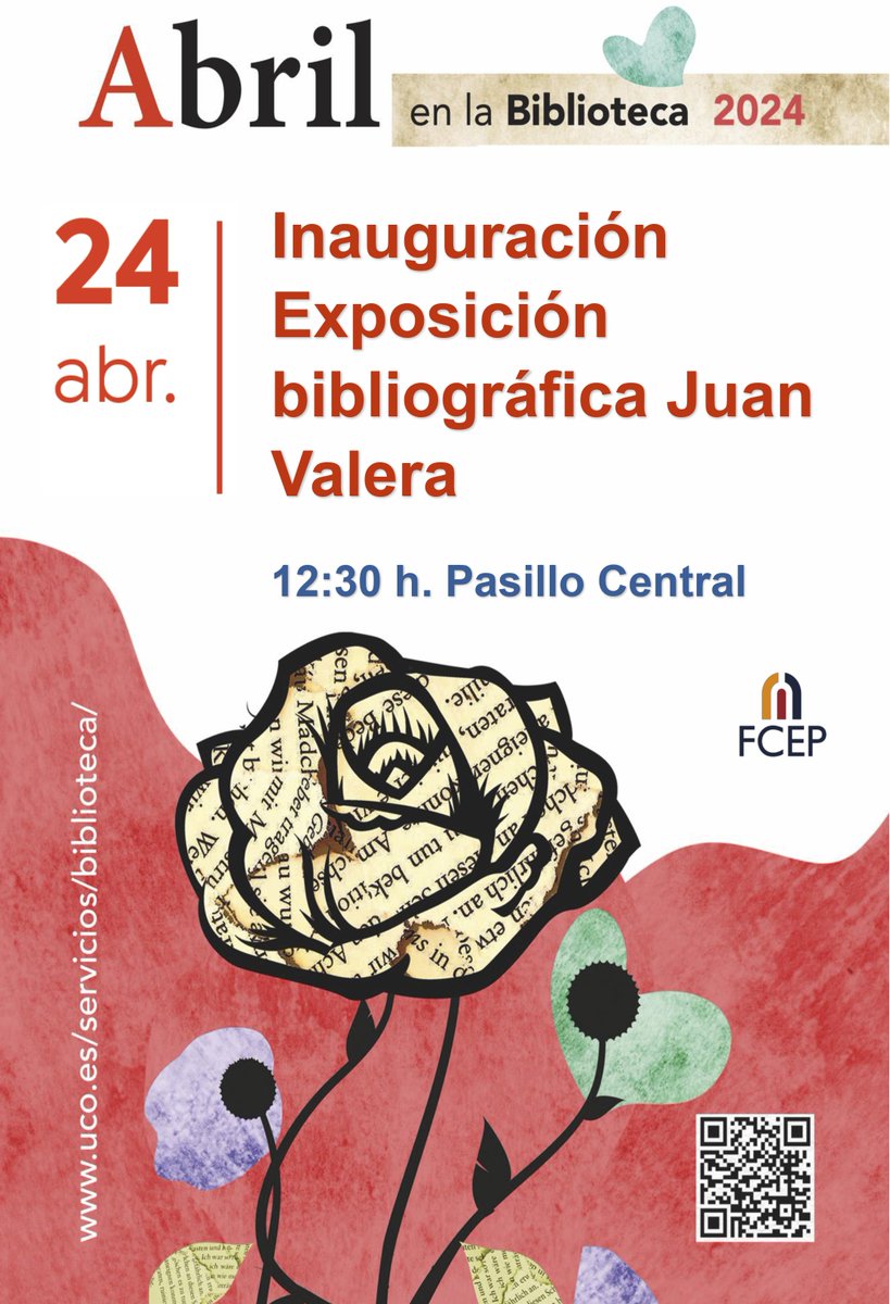 FCEP_UCO's tweet photo. Actividades culturales que tenemos previstas para esta semana en la  Biblioteca de la Facultad de Ciencias de la Educación y Psicología. https://t.co/NkHjalYhjr