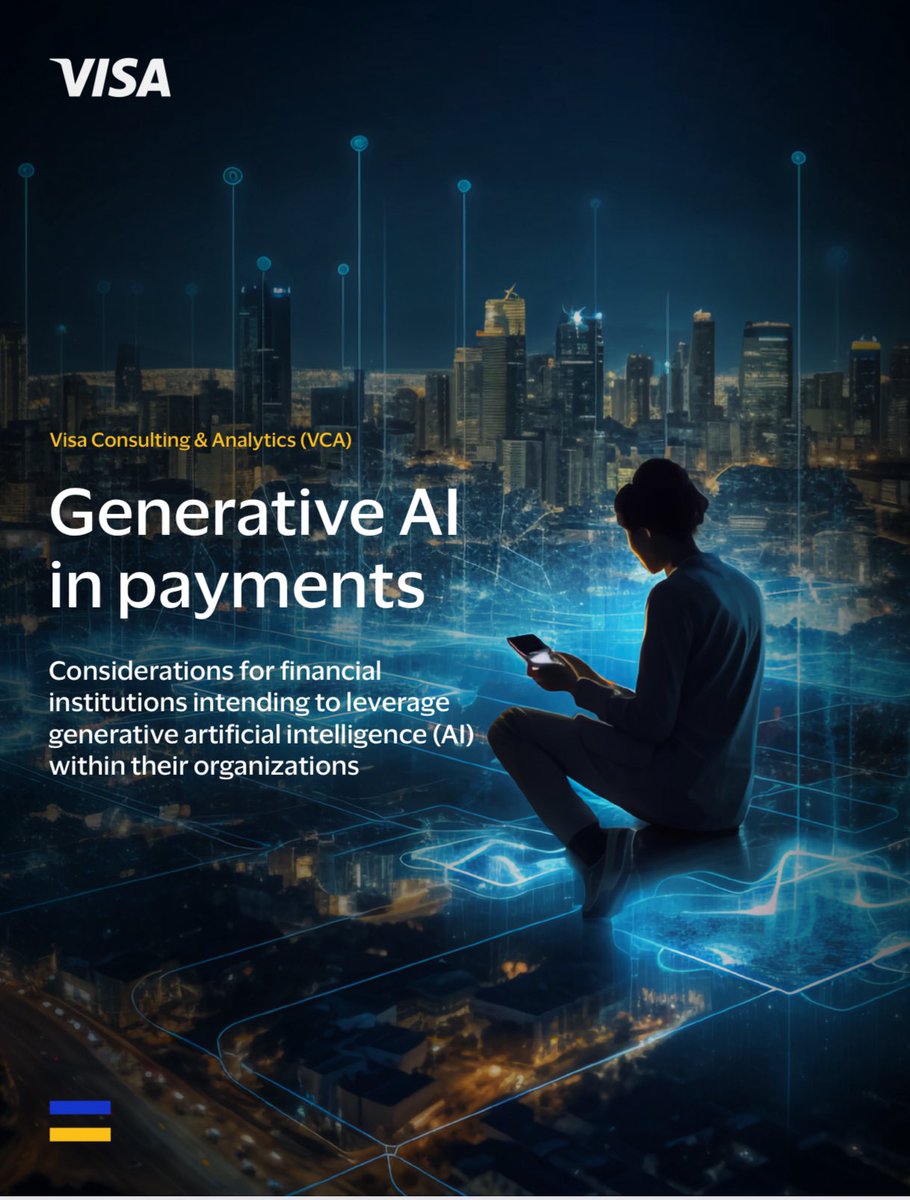 #GenerativeAI in #payments- commercial impact of #GenAI holds significant potential to transform #FIs-@Visa #Bigdata #MachineLearning #ArtificialIntelligence #Digitalpayment #FinTech #Finserv #Banking #cybersecurity #Regtech @Damien_CABADI @bamitav usa.visa.com/content/dam/VC…