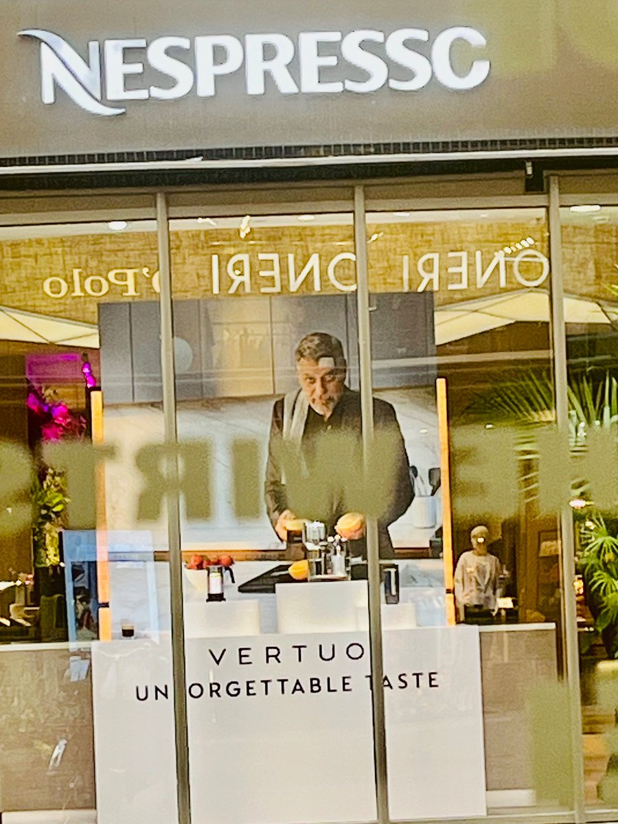 The King and Legend #GeorgeClooney 🔥🔥🔥 #Nespresso