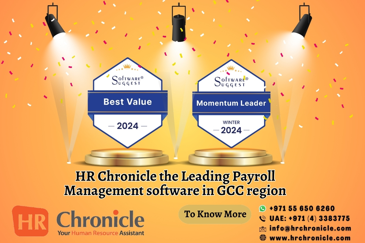 HR Chronicle- The Leading Cloud Based HR and Payroll Management Software of the Middle East Region.
Website: hrchronicle.com
#payroll #payrollservices #payrollmanagement #hr #hrsoftware #hrsupport #hrconsulting #hrcareers #hrmanagement #hrms #hrmssoftware #payrollsoftware