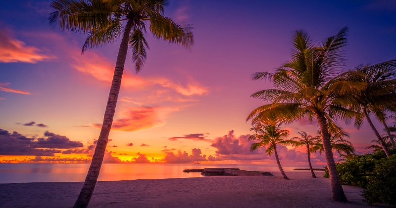 Pic of the Day…Piece of Heaven 💗💜💛🧡💗 
best-online-travel-deals.com 
#sunsetbeach #sunsetlover #sunset #sundowns