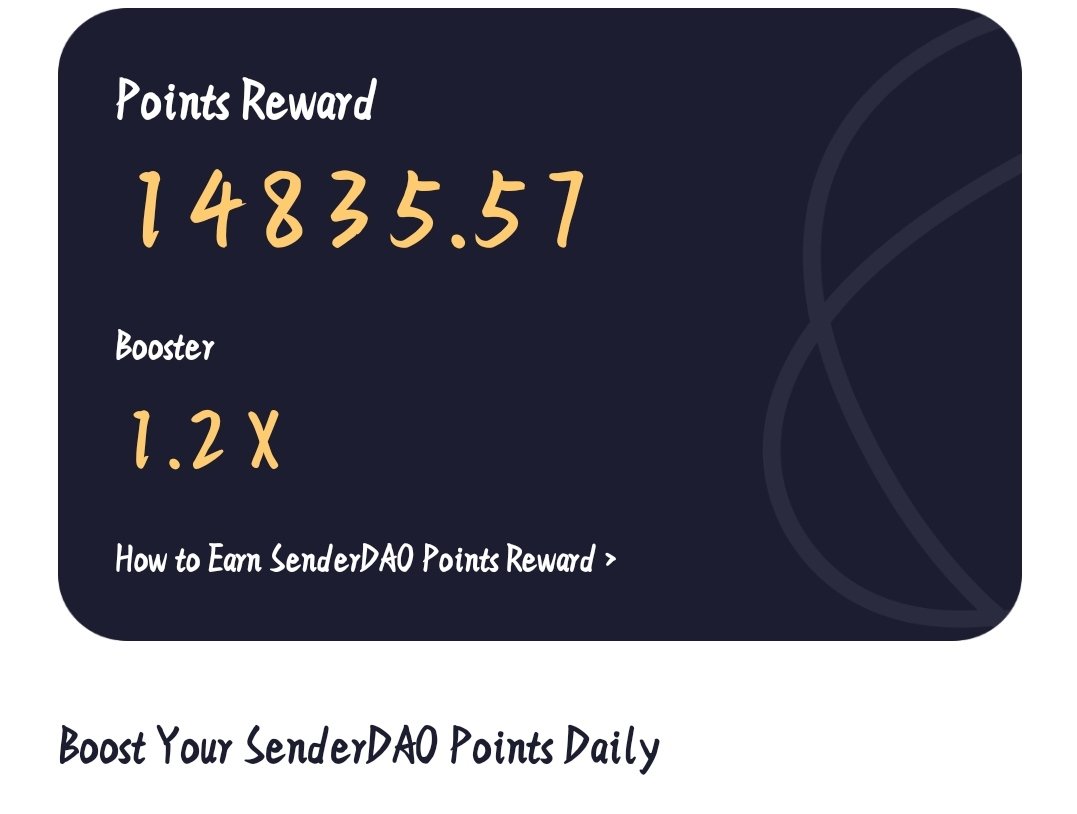 Day13
Swift growth in on-chain data @SenderLabs 
Join us👇