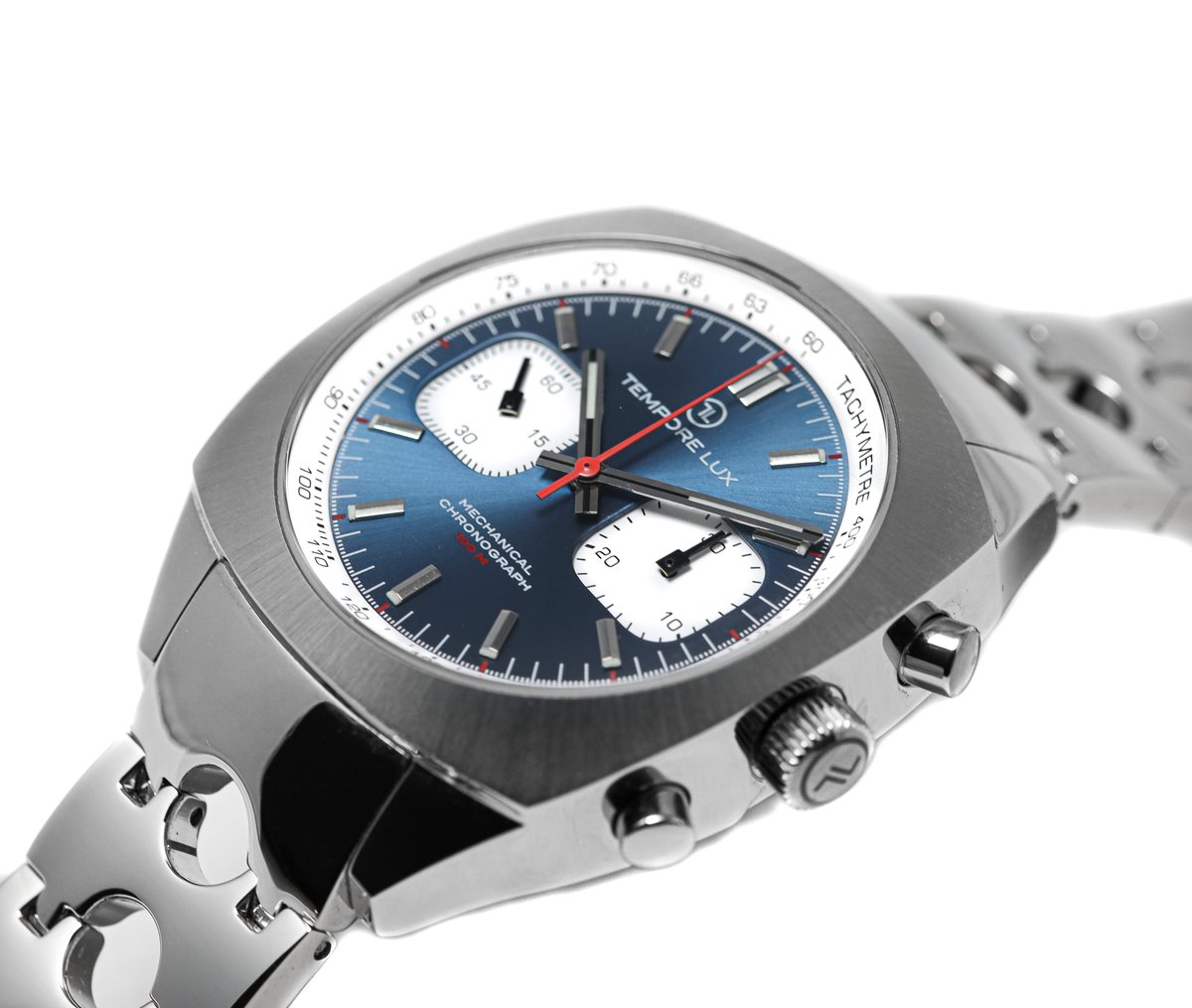 TemporeW's tweet image. Racing One Chrono-Mechanical 02 Blue Watch, one of our best-selling watches. Designed and assembled in Spain. This month enjoy a €100 discount (only for new customers)

Code: NEWCLIENTS100
Valid until: 4/30/2024

temporelux.com/en