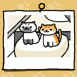 仲良し✨
#ねこあつめ