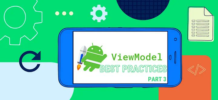 start_android's tweet image. В третьей части серии статей о ViewModel Best Practices обсуждают следующие пункты:
- Try not to import Android dependencies in the ViewModels:
- Lazily inject dependencies in the constructor.

#android #viewmodel

proandroiddev.com/mastering-andr…