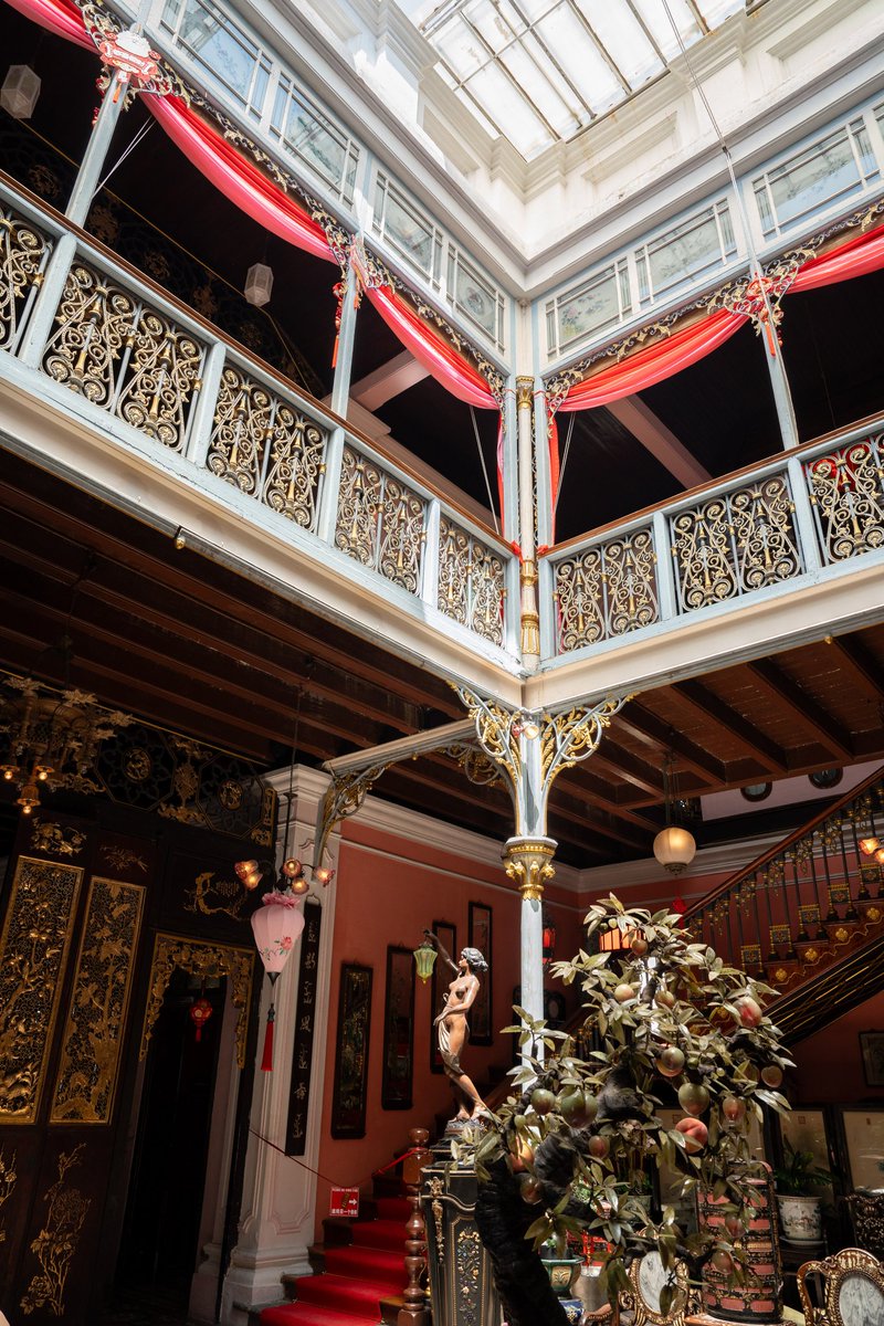 thailand-becausewecan.picfair.com/pics/019740135… The green Pinang Peranakan Mansion is a museum of George Town on Penang Island in Malaysia Southeast Asia Stock Photo Self Promotion #Malaysia #penang #georgetown #photography #photo #travel #traveler #travelphotography #TravelTheWorld