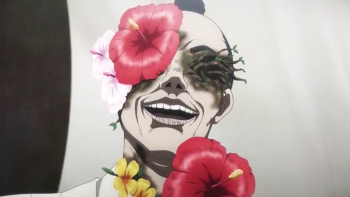 dru_live's tweet image. Hanami out here terrorizing another verse?💀 

#HellsParadise #HP2