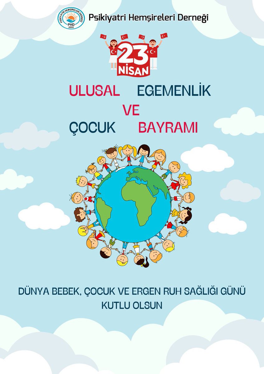 Değerli Meslektaşlarımız, Ulu Önder Mustafa Kemal Atatürk’ün çocuklara armağan ettiği “23 Nisan Ulusal Egemenlik ve Çocuk Bayramı” kutlu olsun.