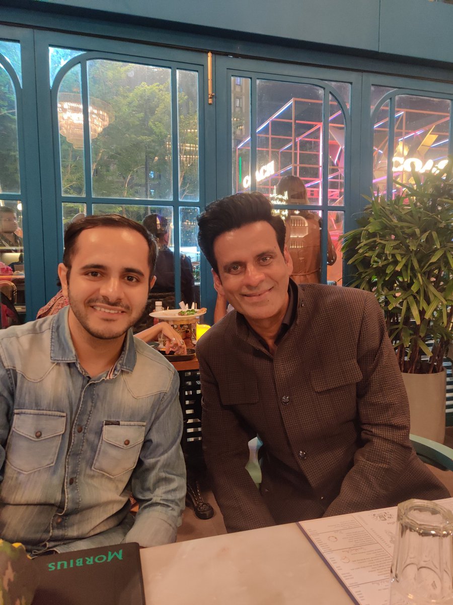 Happy Birthday to one of the finest actors of our times and a great conversationalist, Mr Manoj Bajpayee! @BajpayeeManoj #HappyBirthdayManojBajpayee #ManojBajpayee