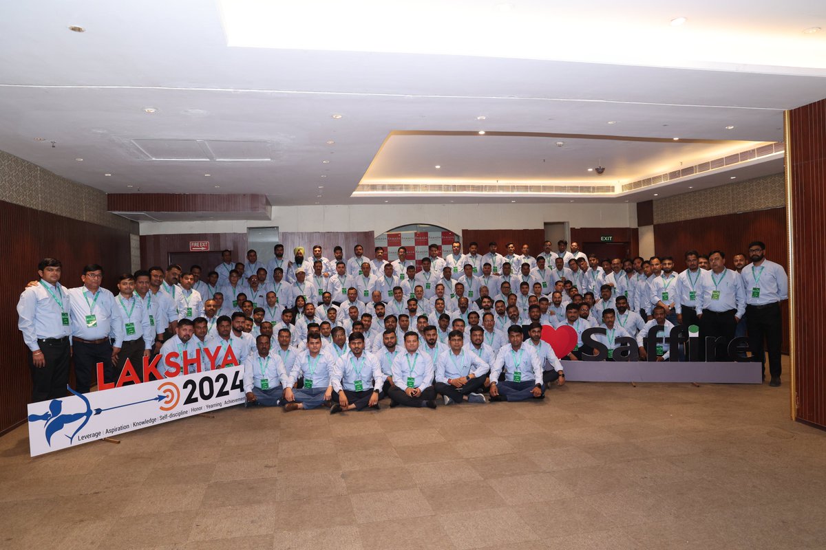SaffireCrop's tweet photo. Saffire Crop Science recently convened its National Sales Meet at Hotel Ramada in Jaipur, where esteemed EC members played a pivotal role in shaping our strategies for FY 2024-25 goals. Thanks to our MD Sh. Ankur Aggarwal, for his invaluable guidance and unwavering support. https://t.co/g0K540IDBD