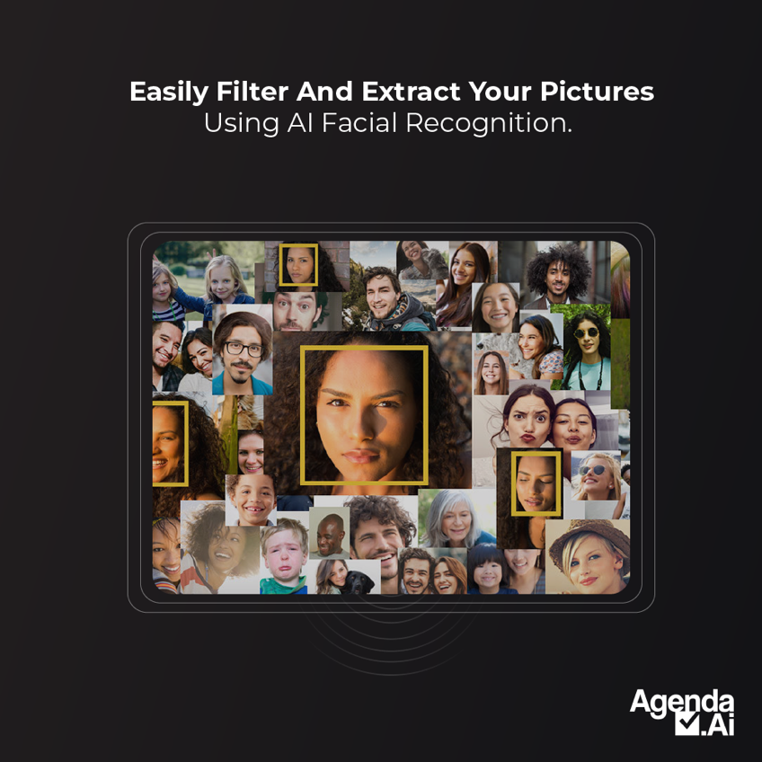 agendaaitech's tweet photo. Simplify event planning with Agenda AI! From organization to private photo sharing, discover how our advanced facial recognition technology streamlines your events.

#PhotoSharing #PhotoSorting #AI #EventManagement #Photoshoot2024 https://t.co/UBxzCgMvia