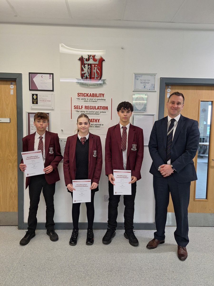 Congratulations to Lewis P -Yr9, Amelia K -Yr8 and Raffy M -Yr11 who represented Dacorum district at the Herts Schools Swimming Gala on Friday 19th April 2024.
