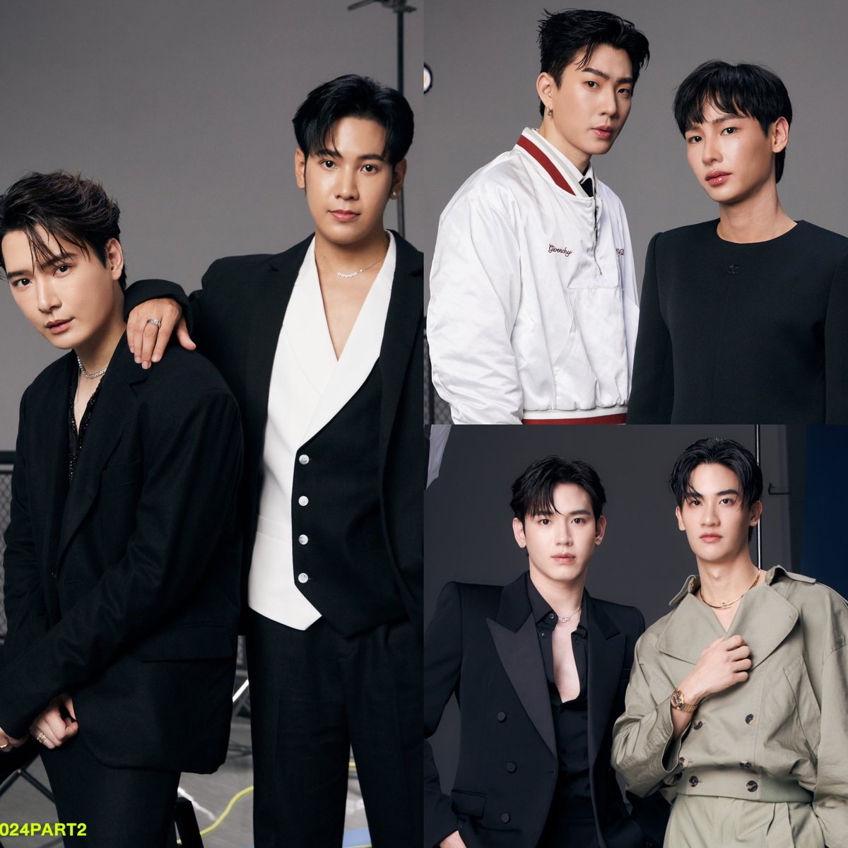 EuriThePolca's tweet image. THE HOLY TRINITY OF BL IS OFFICIALLY BACK!!!

KristSingto, OffGun, and TayNew ❤️💚💙

#GMMTV2024PART2